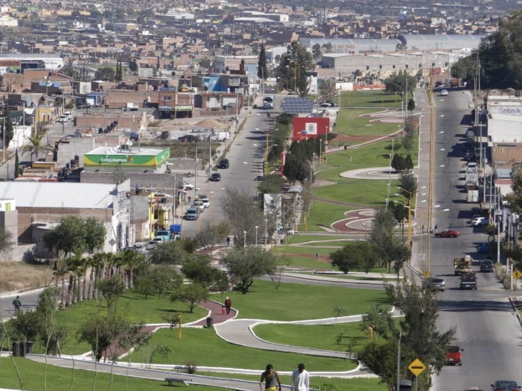 Línea Verde en Aguascalientes, México